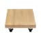 Vestil Tan Hardwood Dolly-Solid Deck 900 lb Capacity Non-Marking 16 x 24 HDOS-1624-9-NM - alternate 3